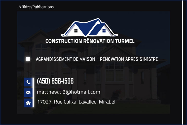 CONSTRUCTION RÉNOVATION TURMEL INC