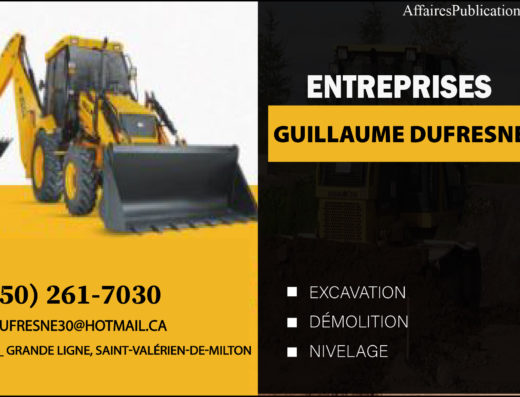 ENTREPRISES GUILLAUME DUFRESNE INC