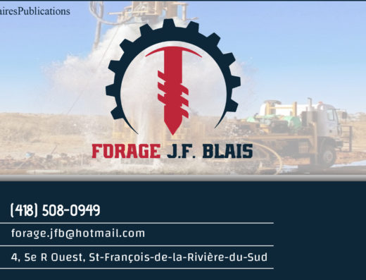 FORAGE J.F. BLAIS 9521-8673 QUÉBEC INC