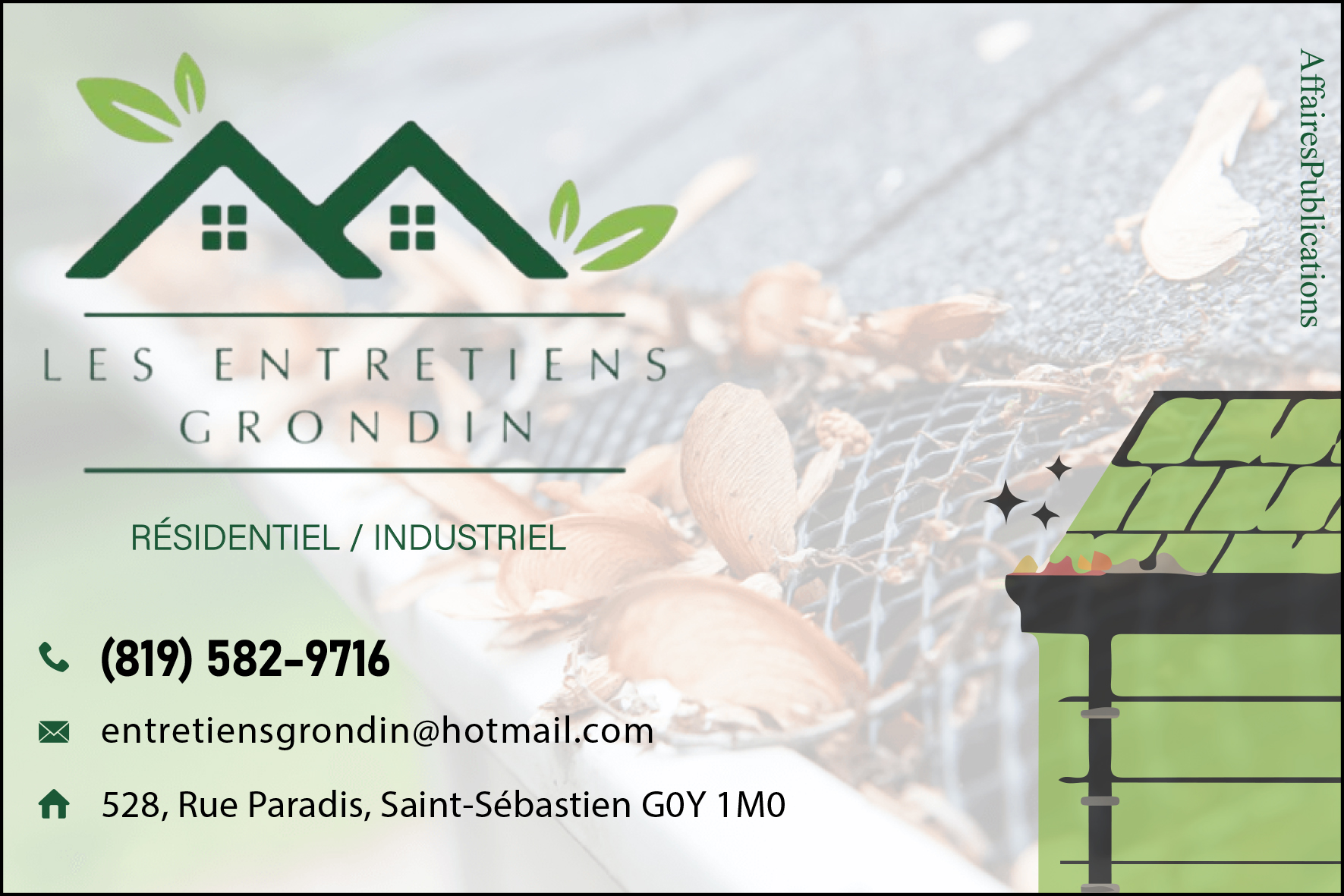 LES ENTRETIENS GRONDIN INC