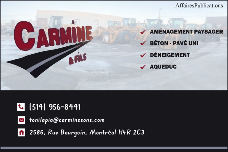 PAYSAGISTES CARMINE & FILS INC