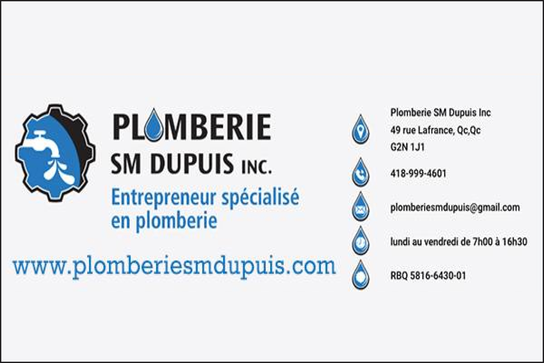 PLOMBERIE SM DEPUIS INC