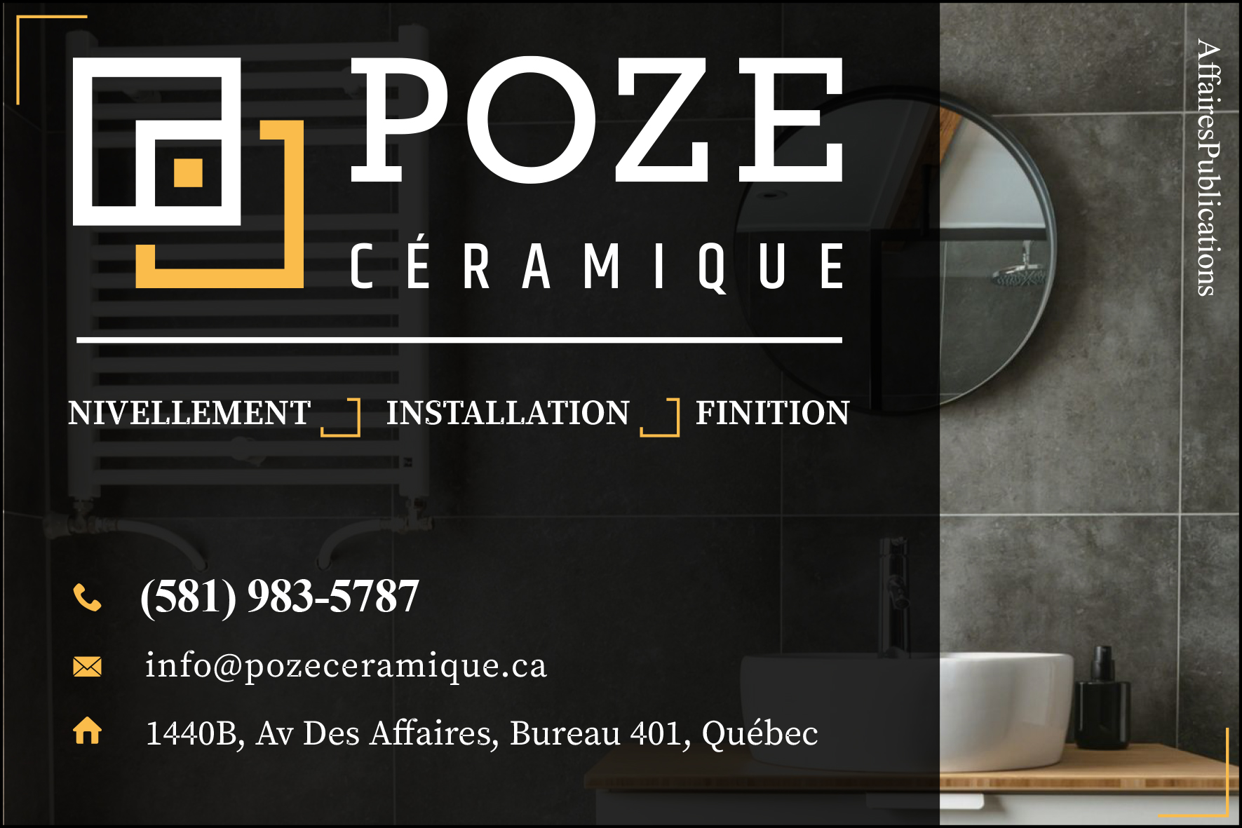 POZE CÉRAMIQUE INC