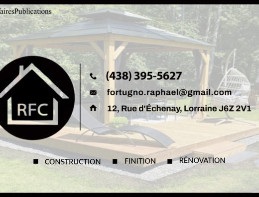 RAPHAËL FORTUGNO CONSTRUCTION INC