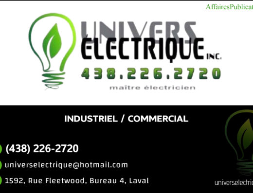 UNIVERS ÉLECTRIQUE INC