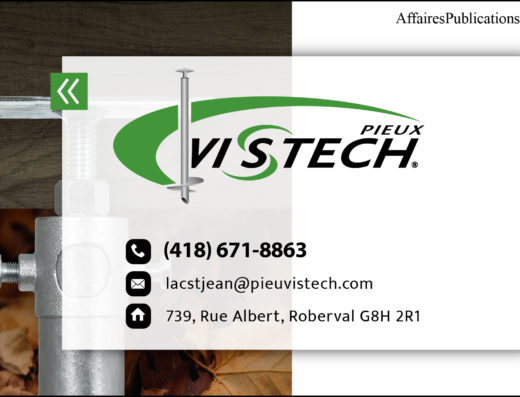 VISTECH LAC-SAINT-JEAN <br/> 9355-6900 QUÉBEC INC