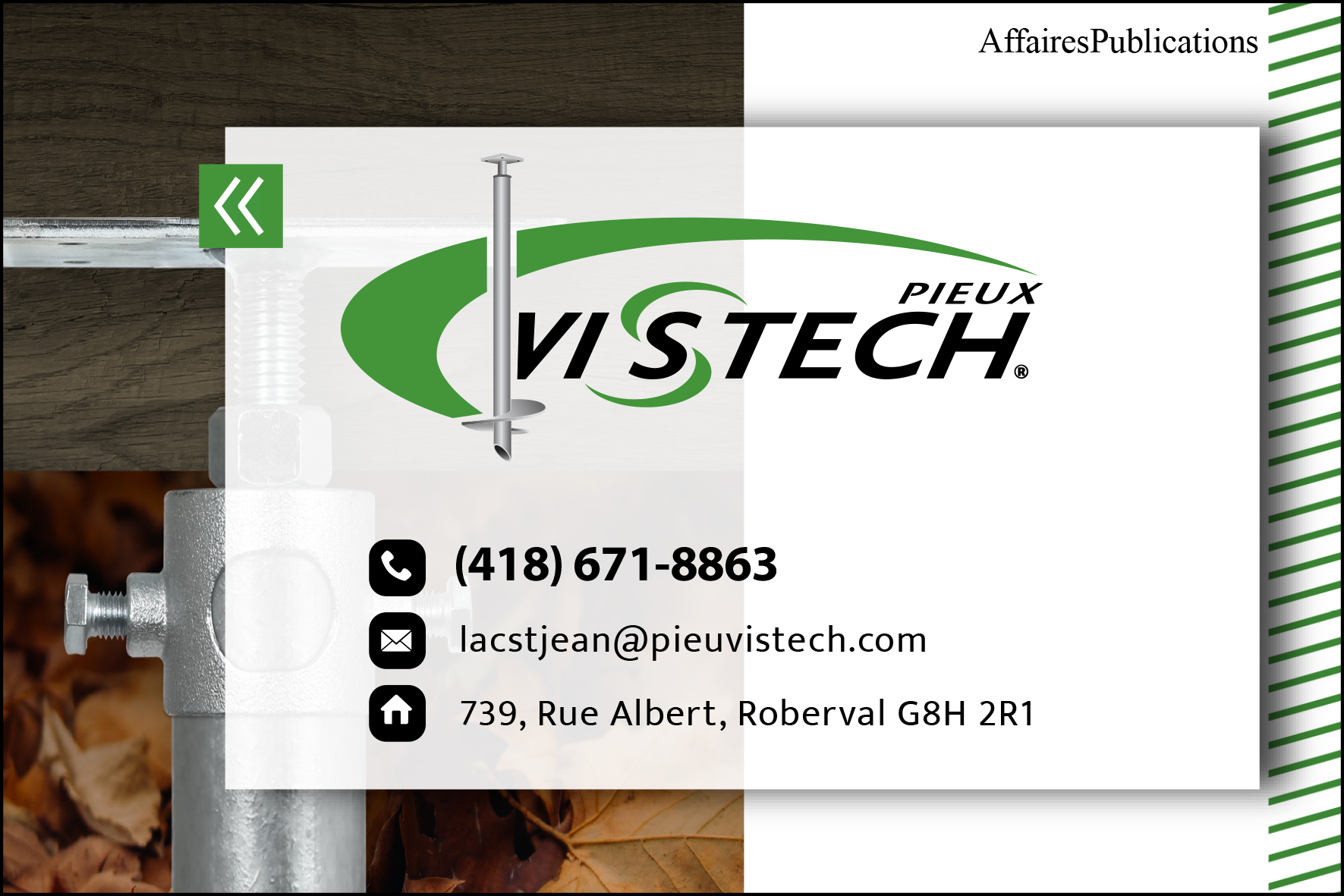 VISTECH LAC-SAINT-JEAN  9355-6900 QUÉBEC INC