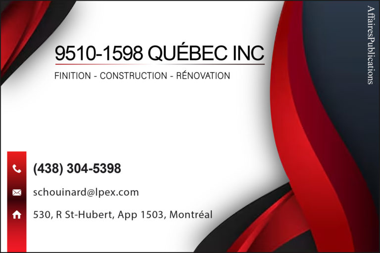 9510-1598 QUÉBEC INC