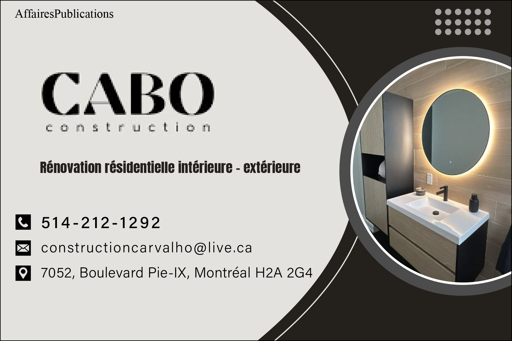 CABO CONSTRUCTION INC