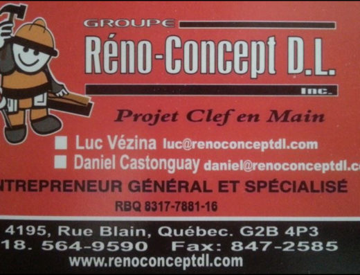 GROUPE RÉNO-CONCEPT D.L. INC