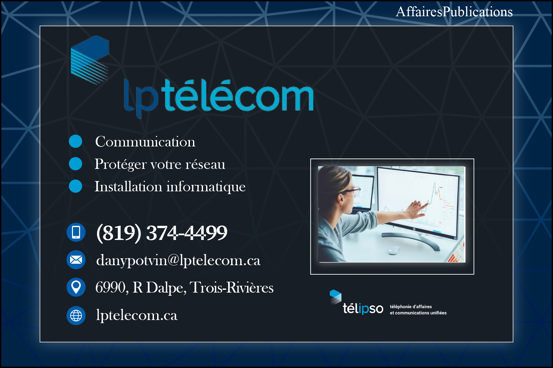 LP TÉLÉCOM  9175-2543 QUÉBEC INC
