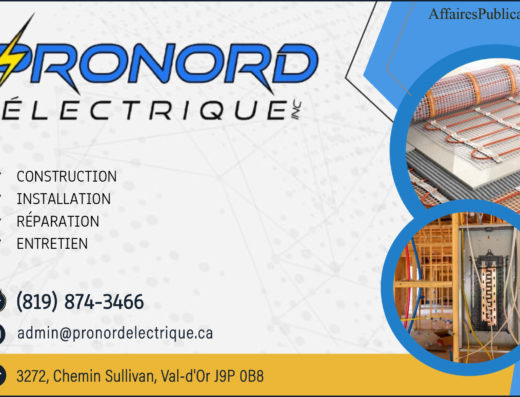 PRONORD ÉLECTRIQUE INC
