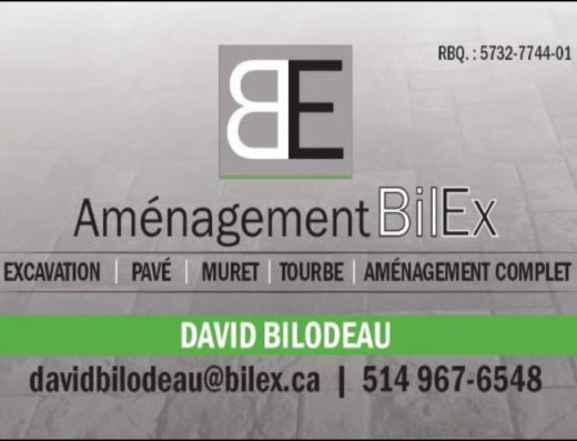 AMÉNAGEMENT BILEX </br> 9320-5458 QUÉBEC INC