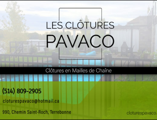 LES CLÔTURES PAVACO </br> 9375-3341 QUÉBEC INC