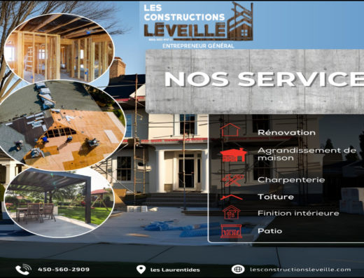 LES CONSTRUCTIONS LÉVEILLÉ INC