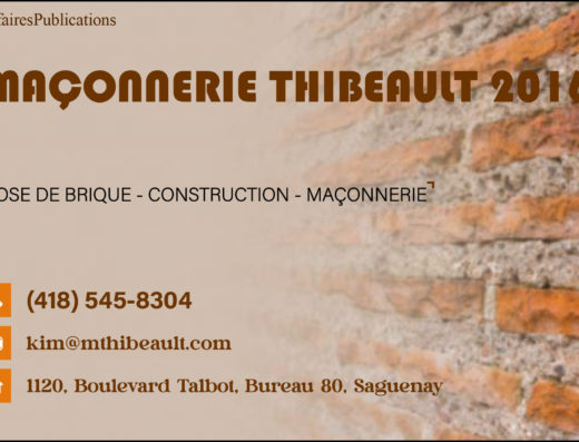 MAÇONNERIE THIBEAULT 2016 INC