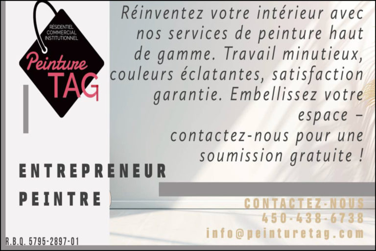 PEINTURE T.A.G. INC