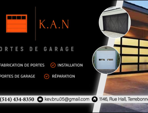 PORTES DE GARAGES K.A.N INC