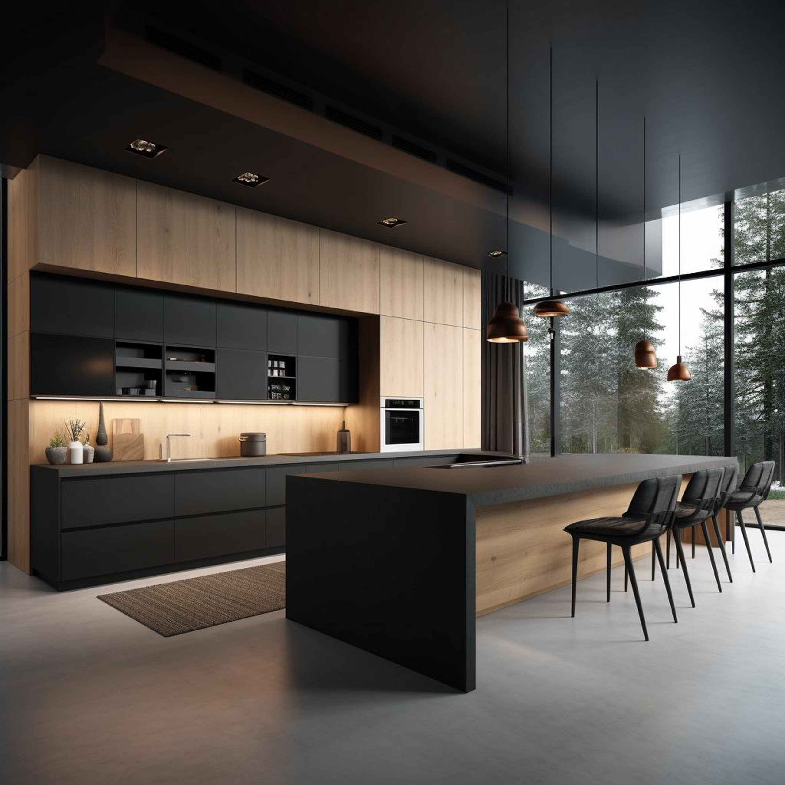 belle-decoration-interieure-de-la-cuisine
