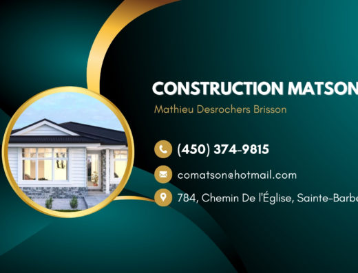 CONSTRUCTION MATSON INC