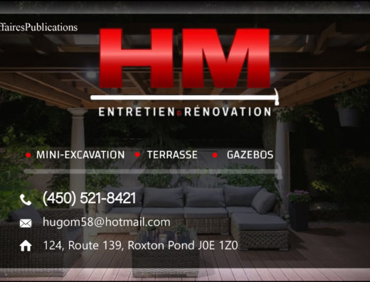 ENTRETIEN ET RÉNOVATION HM INC