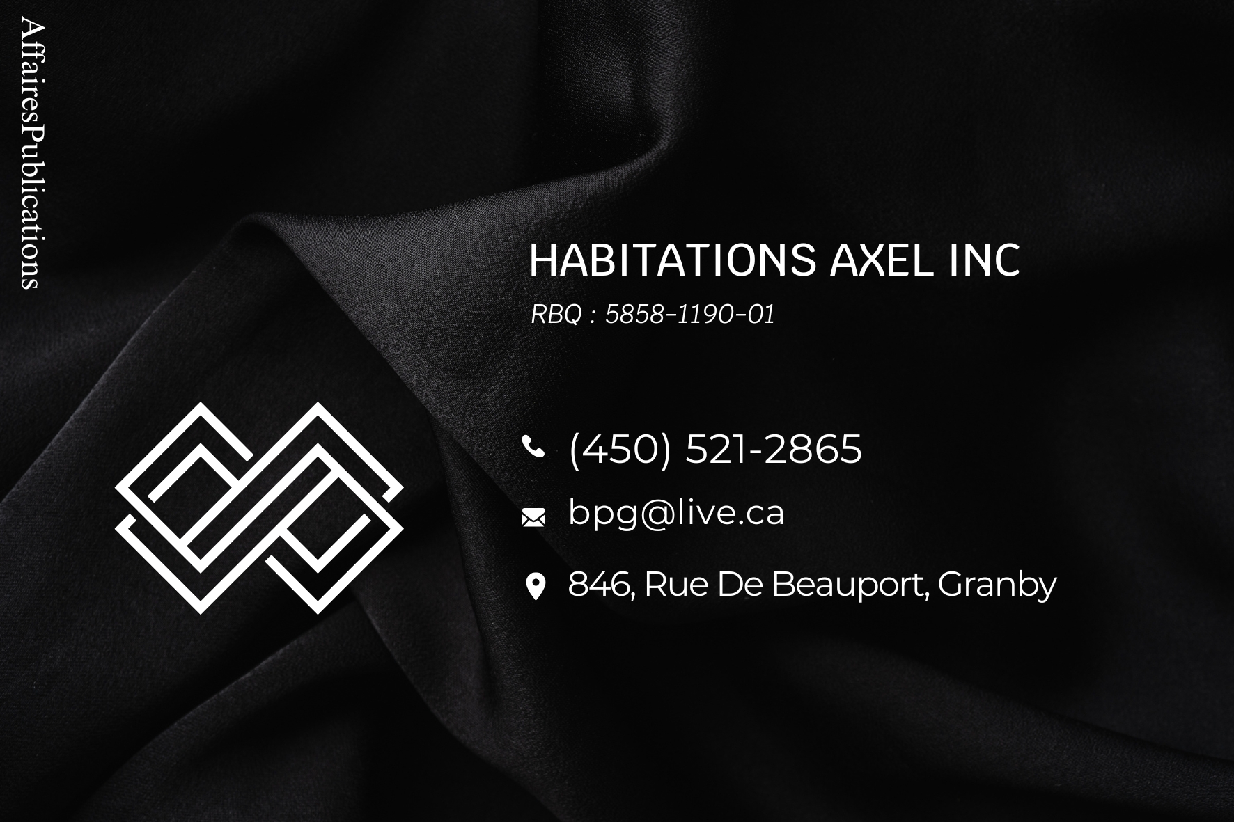 HABITATIONS AXEL INC