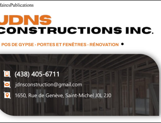 JDNS CONSTRUCTIONS INC
