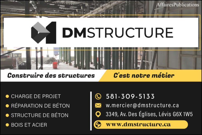 DM STRUCTURE 9457-1379 QUÉBEC INC