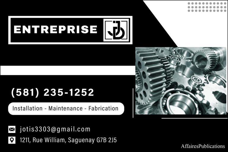 ENTREPRISE JD 9391-9181 QUÉBEC INC