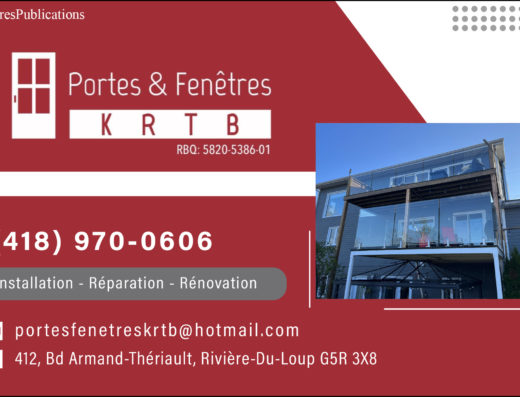 PORTES ET FENÊTRES KRTB 2022 <BR/>9467-9719 QUÉBEC INC