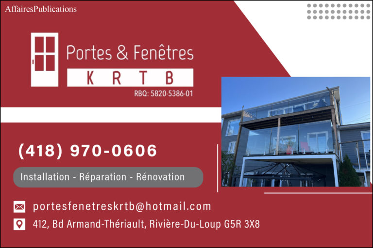 PORTES ET FENÊTRES KRTB 2022 <BR/>9467-9719 QUÉBEC INC