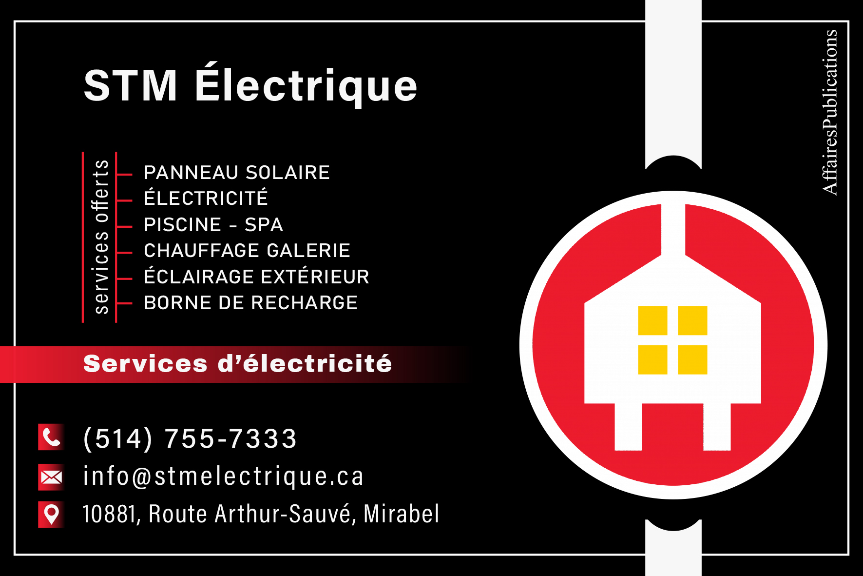 STM ÉLECTRIQUE INC
