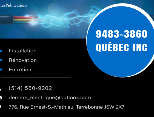 9483-3860 QUÉBEC INC