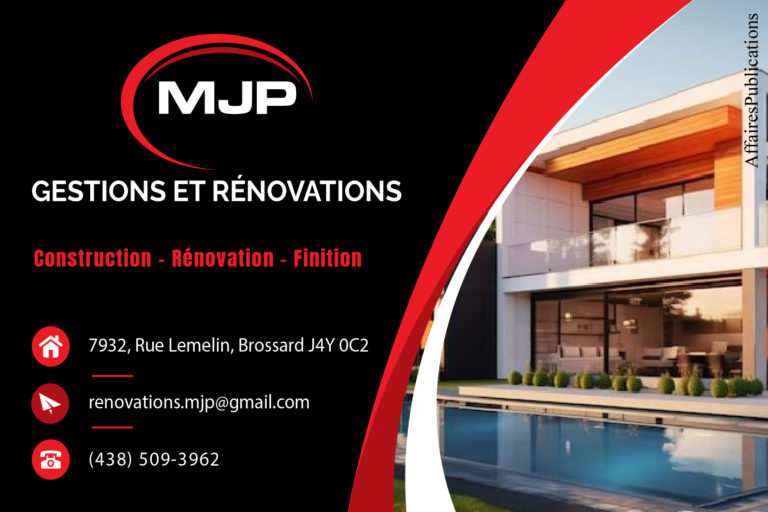GESTIONS ET RÉNOVATIONS M.J.P. INC