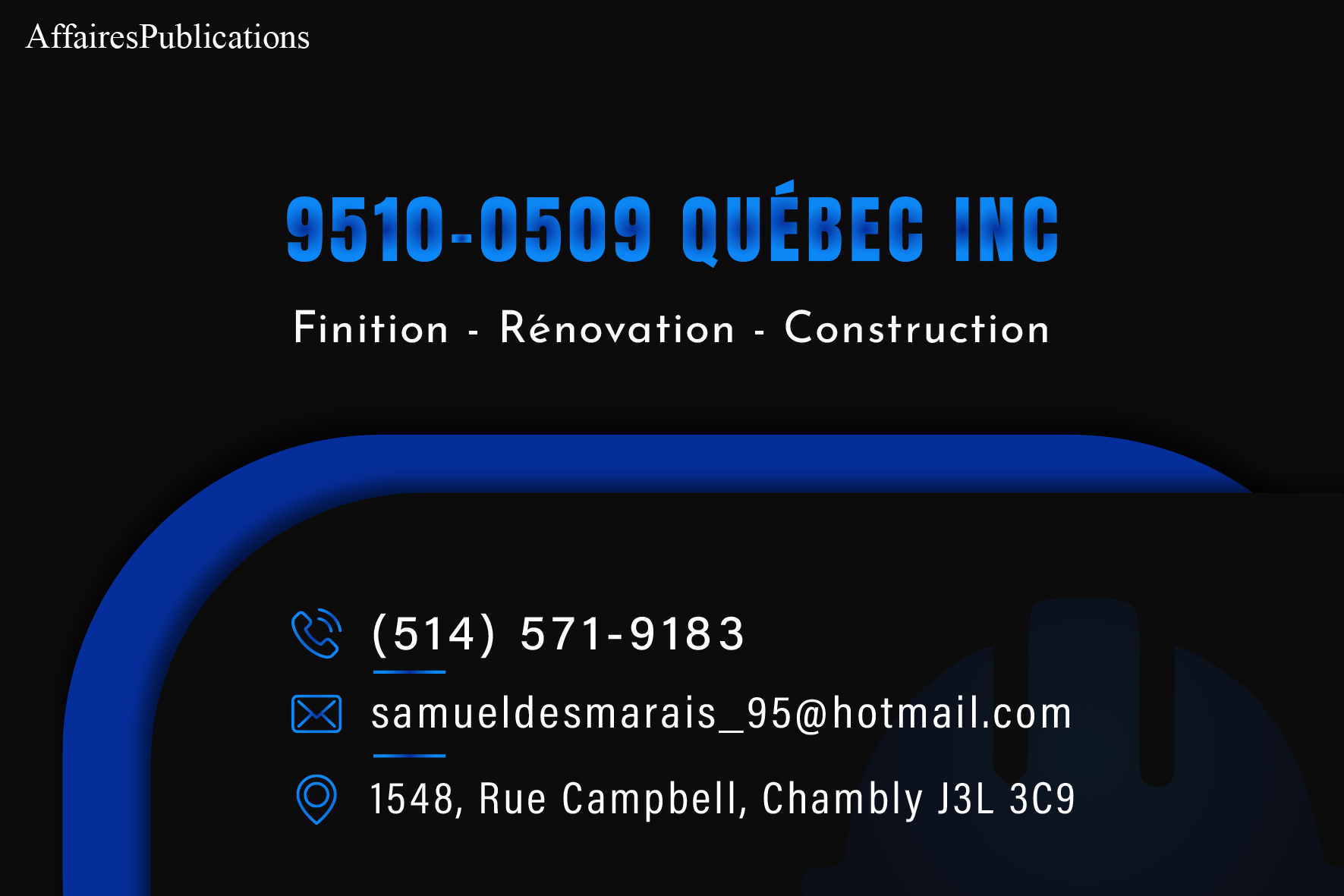 9510-0509 QUÉBEC INC