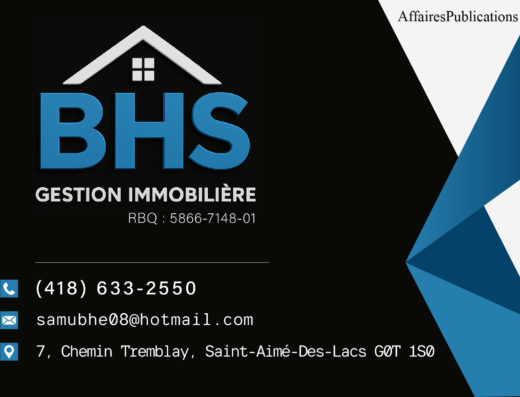 BHS GESTION IMMOBILIÈRE INC