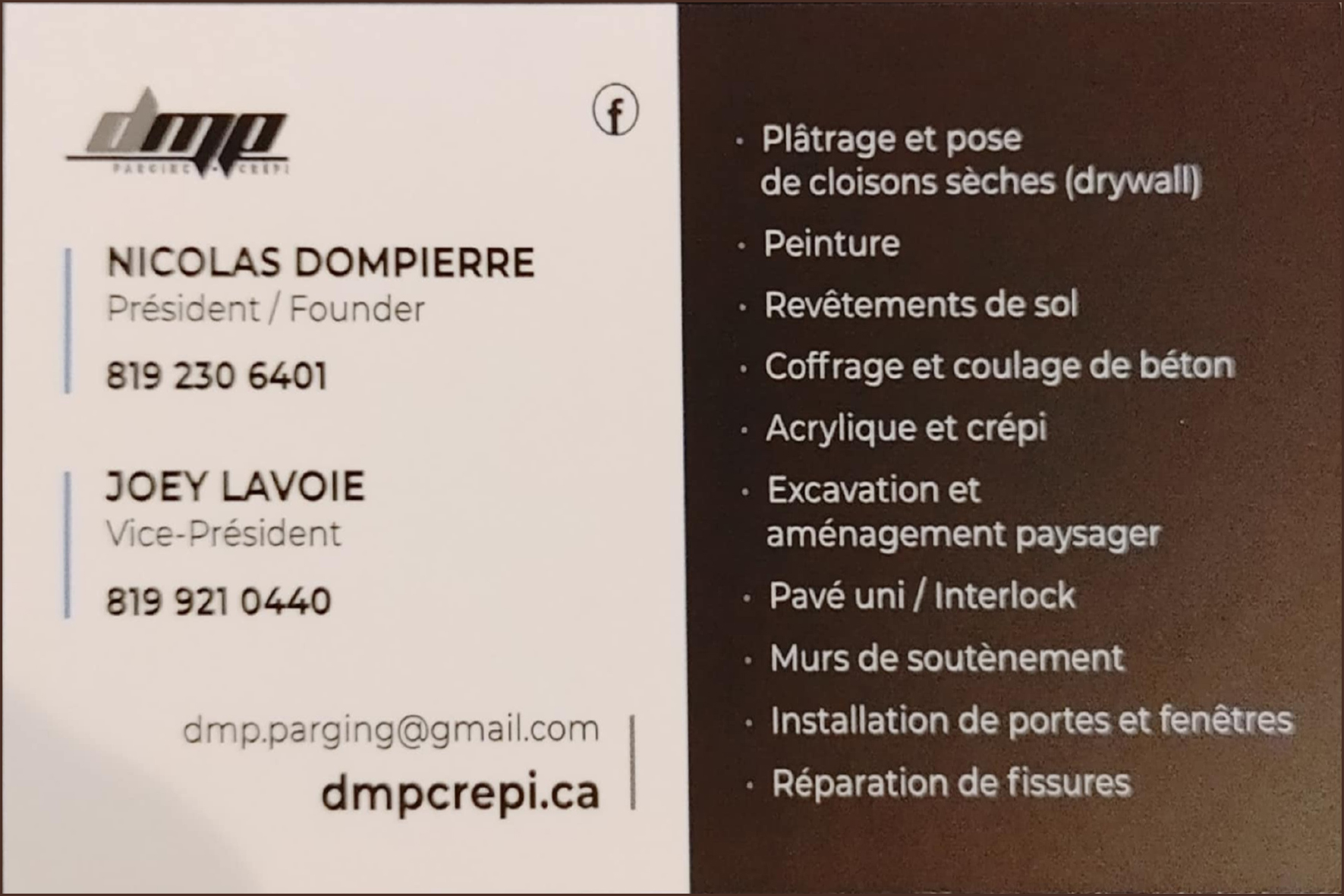 DMP CRÉPI INC