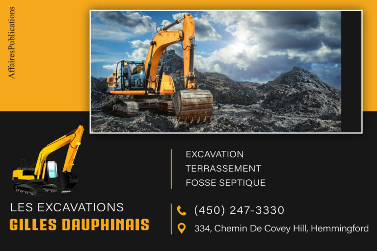 LES EXCAVATIONS GILLES DAUPHINAIS INC