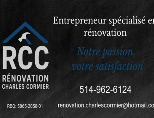 RÉNOVATION CHARLES CORMIER