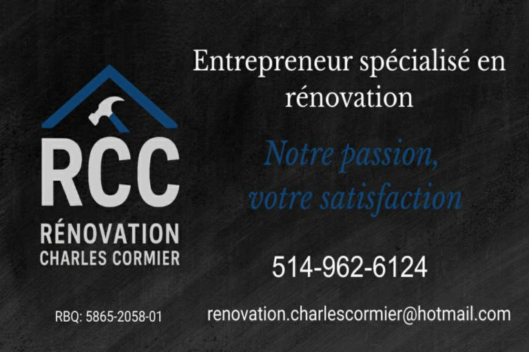 RÉNOVATION CHARLES CORMIER