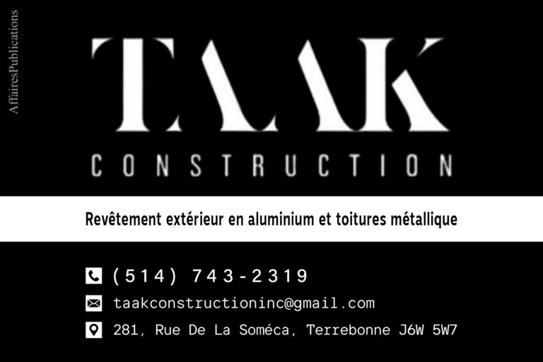 TAAK CONSTRUCTION INC