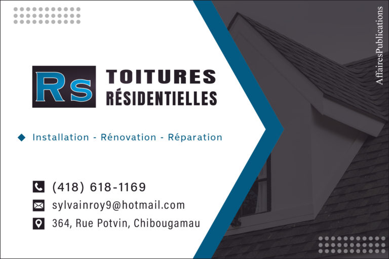 TOITURES RÉSIDENTIELLES R.S INC