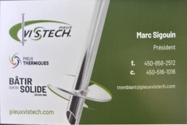 VISTECH LAURENTIDES INC