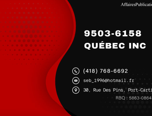 9503-6158 QUÉBEC INC