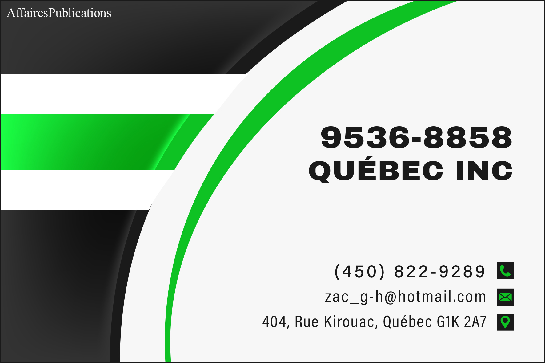 9536-8858 QUÉBEC INC