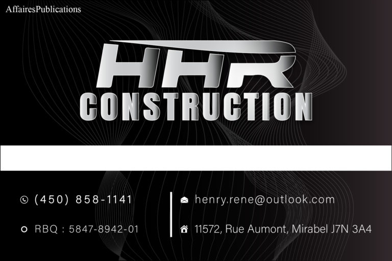 CONSTRUCTION HHR INC
