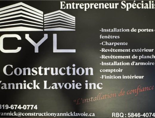 CONSTRUCTION YANNICK LAVOIE