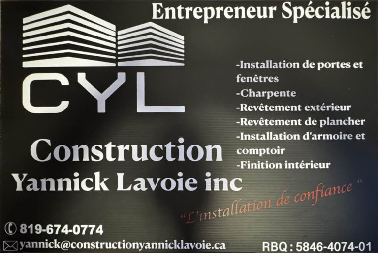 CONSTRUCTION YANNICK LAVOIE