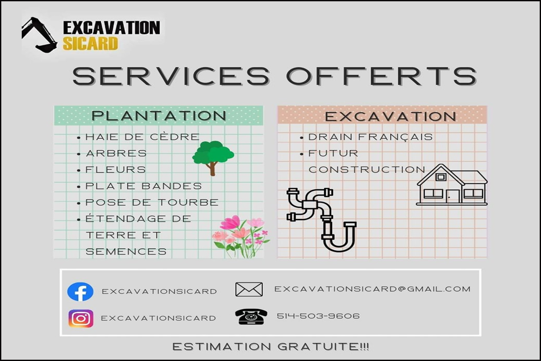 EXCAVATION SICARD INC