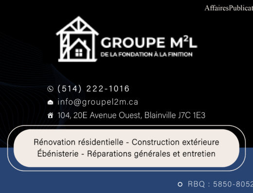 GROUPE L2M 9516-3507 QUÉBEC INC
